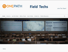 Tablet Screenshot of fieldtechs.com